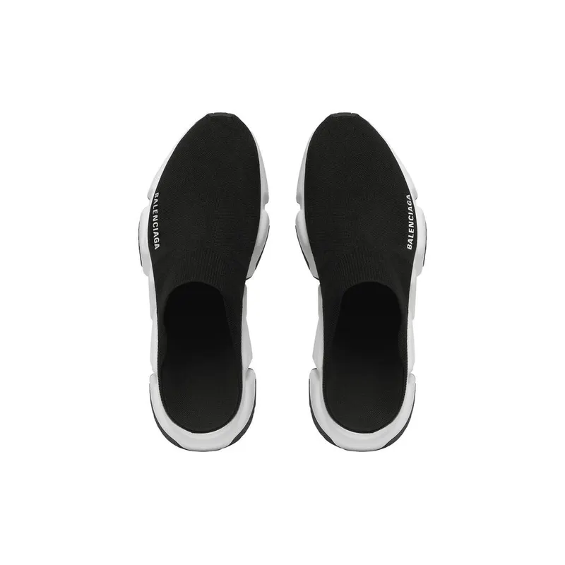 Balenciaga Speed Recycled Knit Mule Black (711475W2DB21015)
