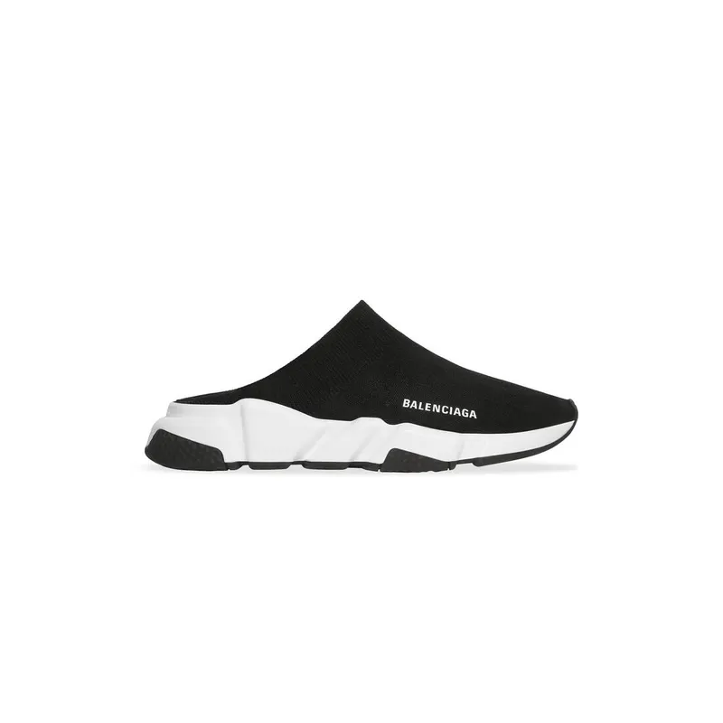 Balenciaga Speed Recycled Knit Mule Black (711475W2DB21015)