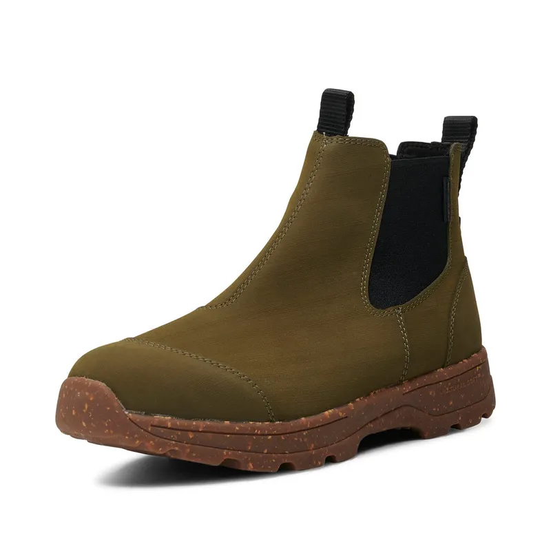 Woden Melvin Track Waterproof Dark Olive/Gum (WM401 877)