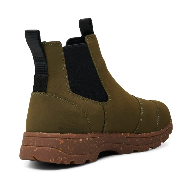 Woden Melvin Track Waterproof Dark Olive/Gum (WM401 877)