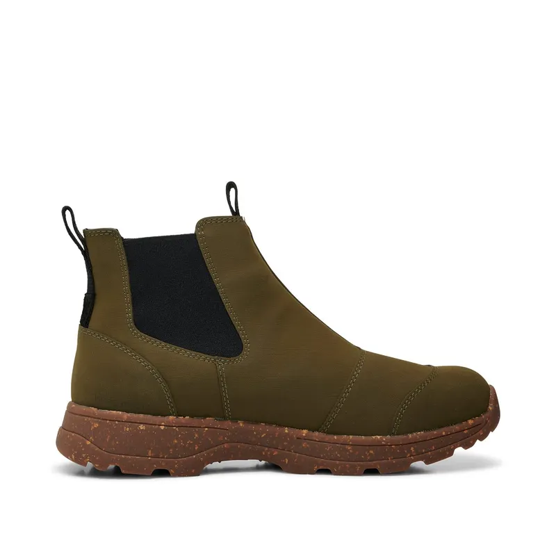 Woden Melvin Track Waterproof Dark Olive/Gum (WM401 877)