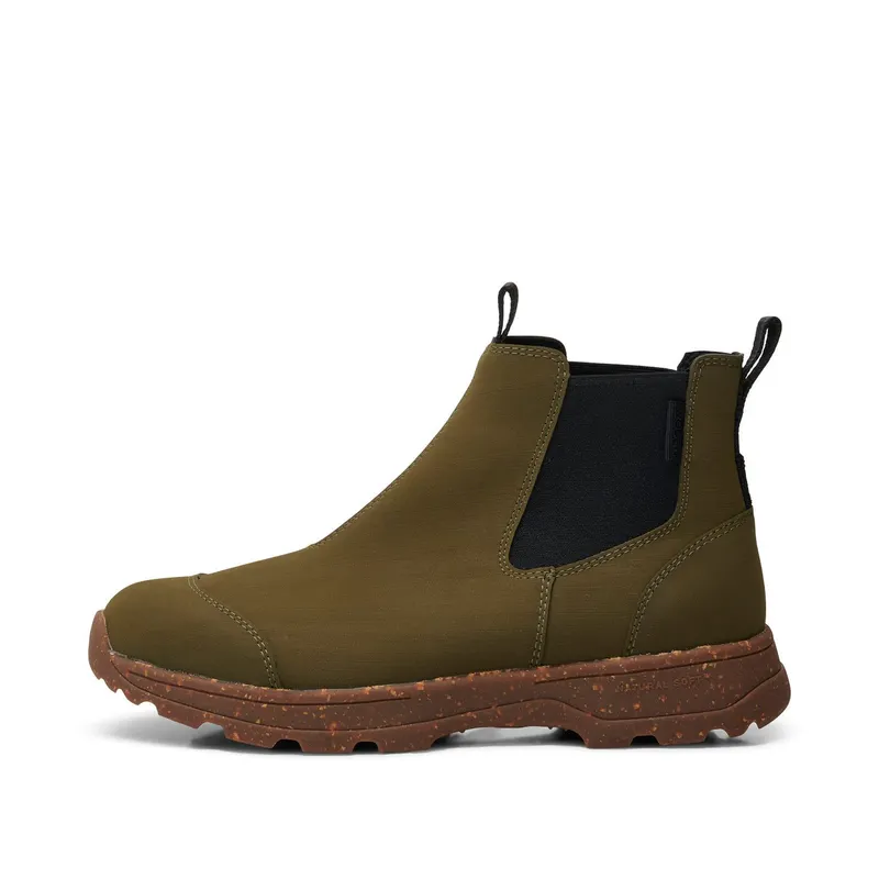 Woden Melvin Track Waterproof Dark Olive/Gum (WM401 877)