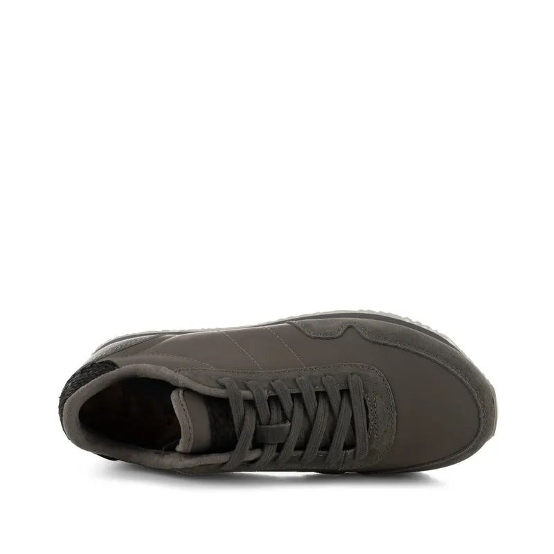 Woden Nora III Leather Dark Grey (WL166 051)