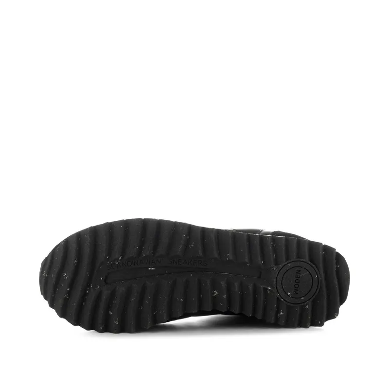 Woden Nora III Metallic Nylon Black (WL626 020)