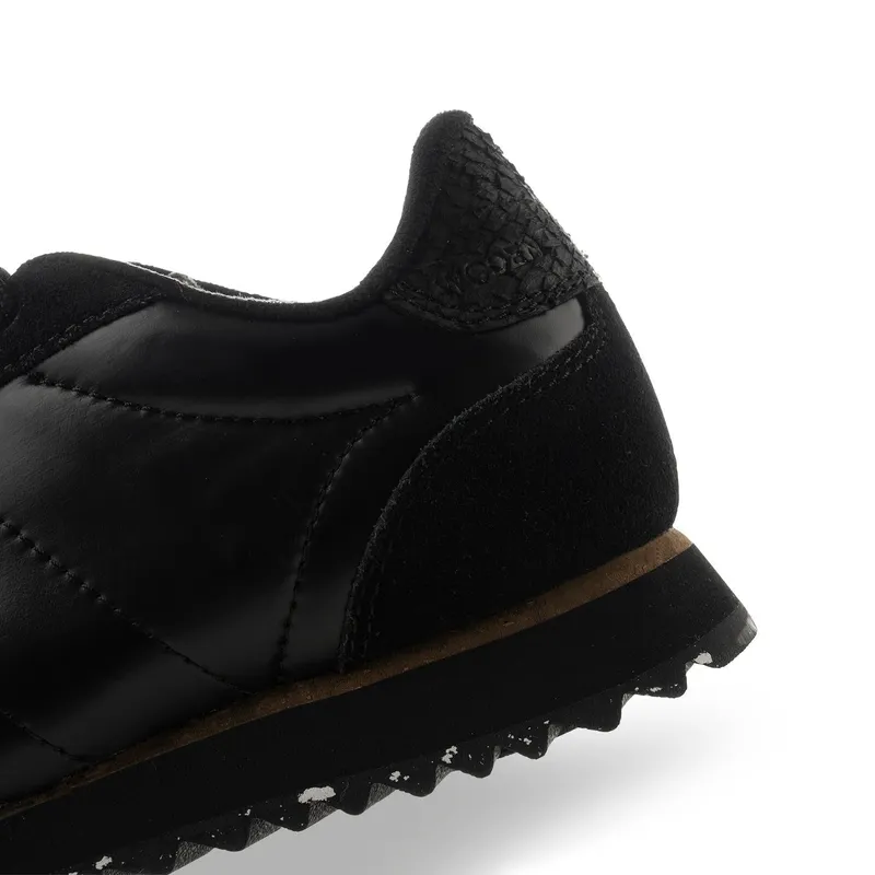 Woden Nora III Metallic Nylon Black (WL626 020)