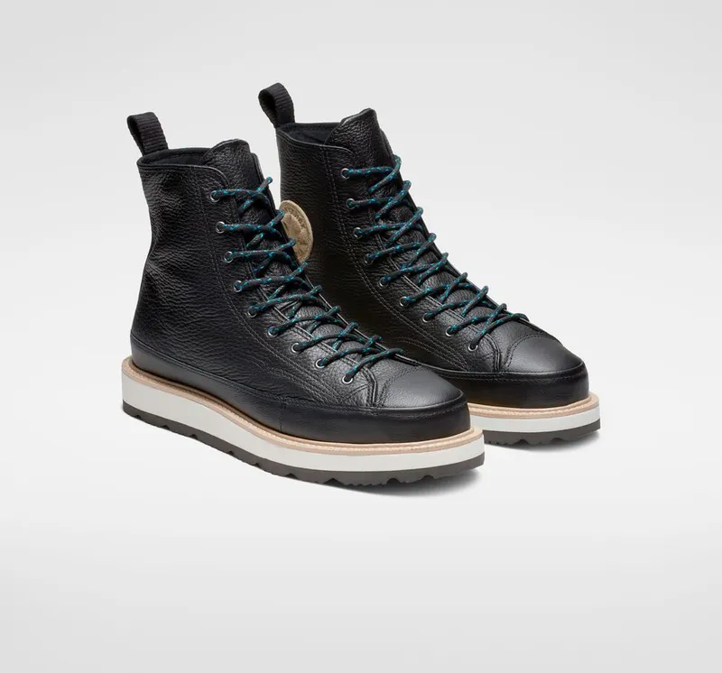 Converse Crafted Boot Chuck Taylor Zwart/light Fawn/zwart