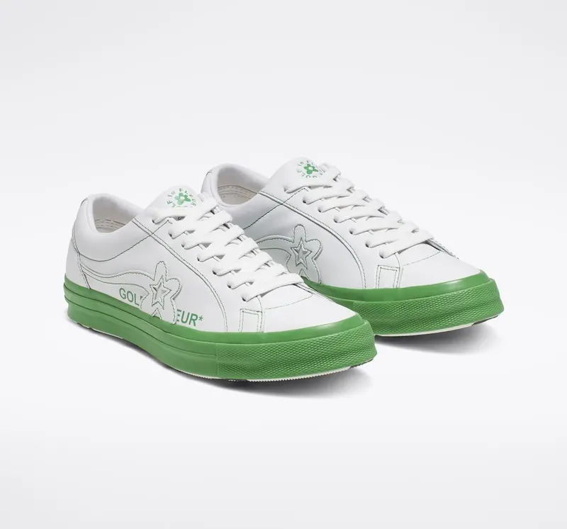 Converse Converse x GOLF le FLEUR* Colorblock One Star Wit/antique White
