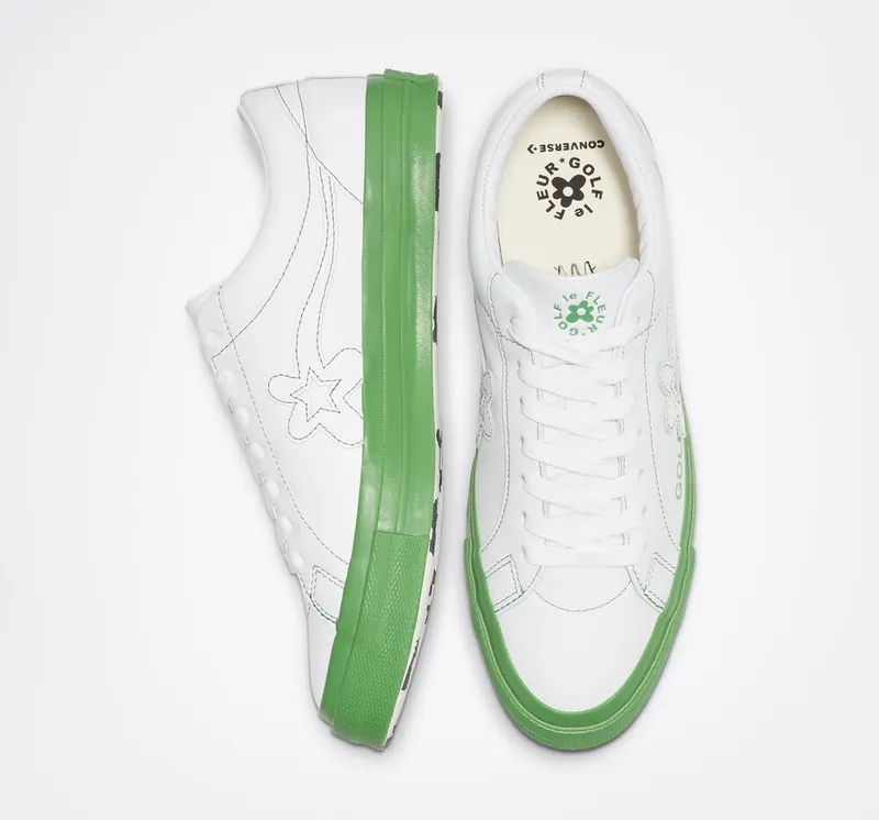 Converse Converse x GOLF le FLEUR* Colorblock One Star Wit/antique White
