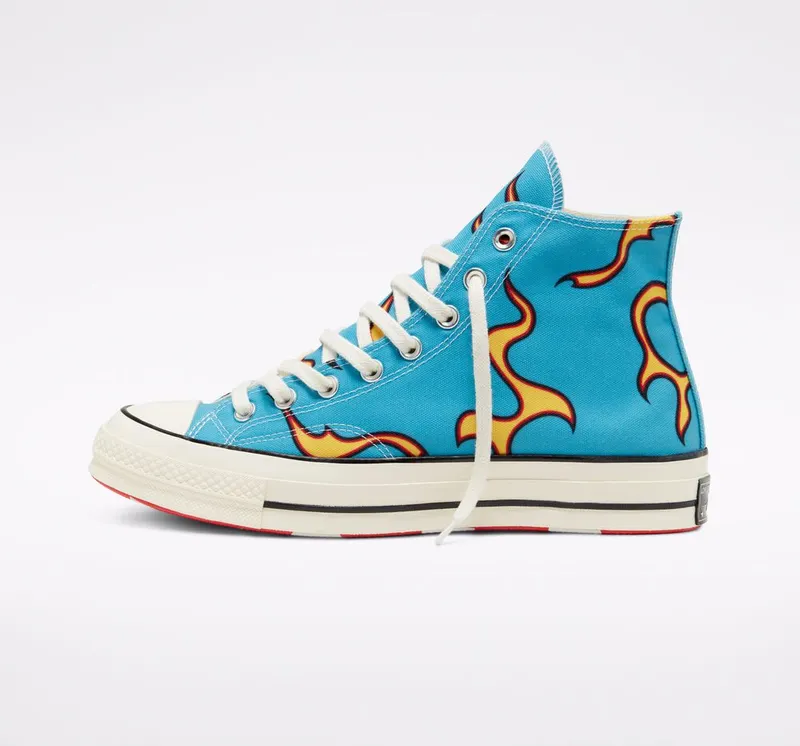 Converse Converse x GOLF le FLEUR* Flames Chuck 70 Horizon Blue/egret/zwart