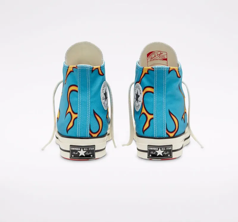 Converse Converse x GOLF le FLEUR* Flames Chuck 70 Horizon Blue/egret/zwart