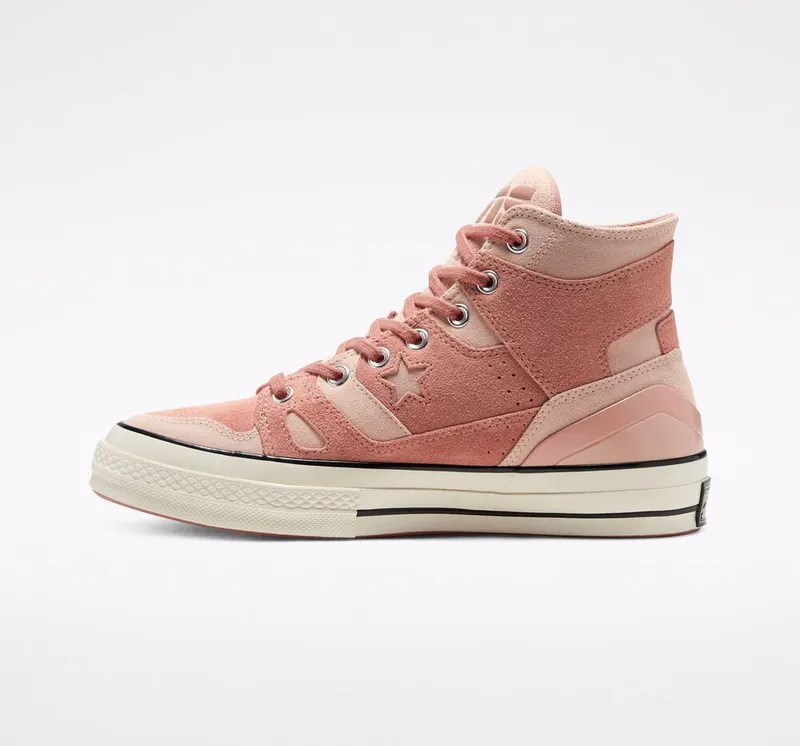 Converse Unisex Earth Tone Suede Chuck 70 E260 High Top Cameo Brown/cameo Rose/egret