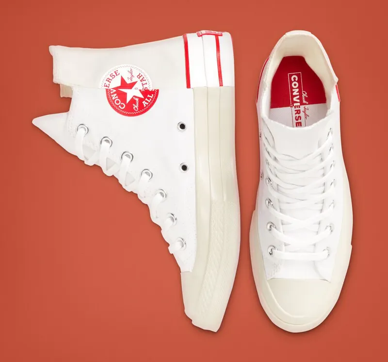 Converse Rivals Chuck 70 Wit/egret/university Red