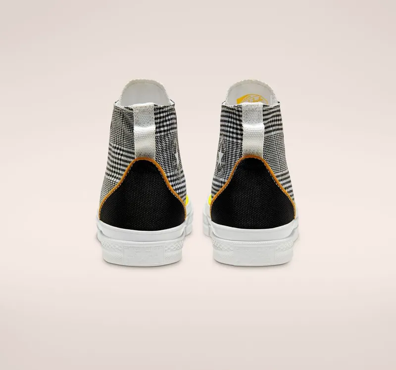 Converse Hacked Fashion Chuck 70 Zwart/wit/speed Yellow