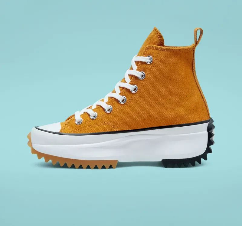 Converse Run Star Hike Saffron Yellow/wit/zwart