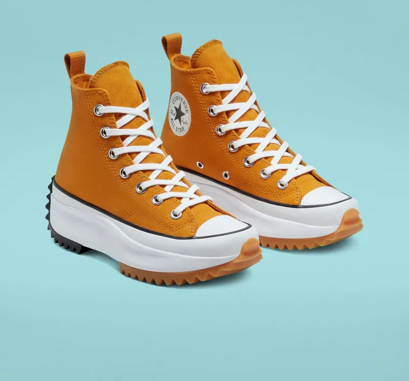 Converse Run Star Hike Saffron Yellow/wit/zwart