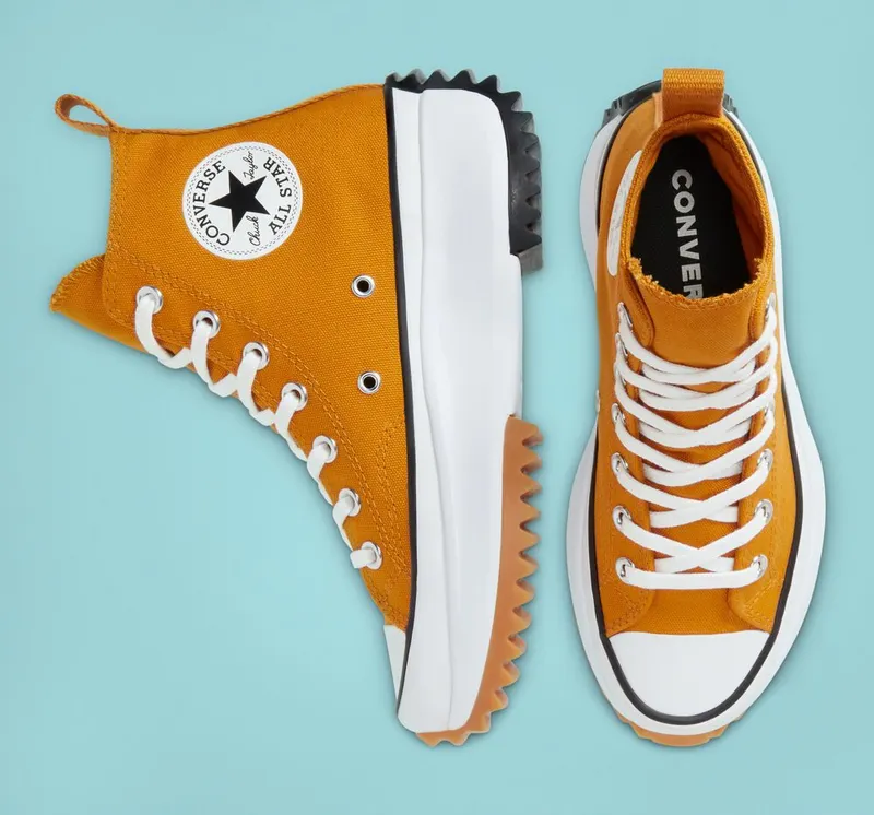 Converse Run Star Hike Saffron Yellow/wit/zwart