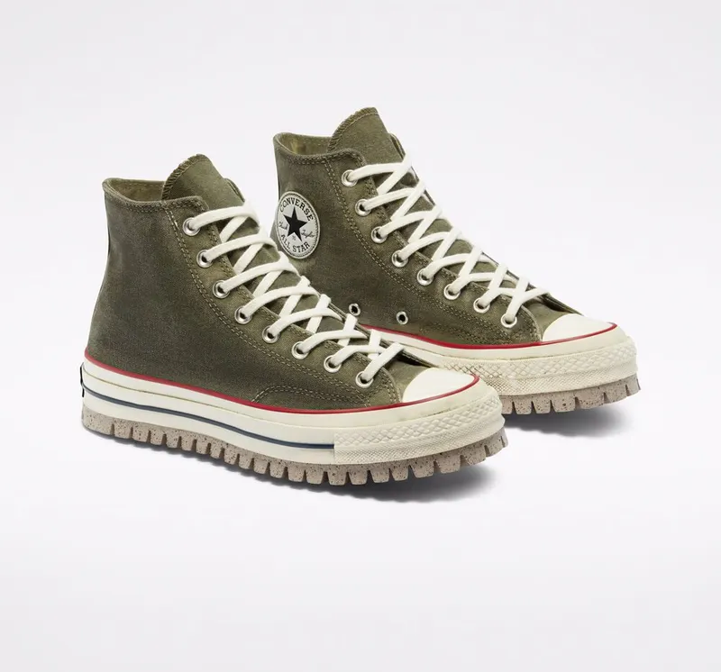 Converse Chuck 70 Trek Smoke In Forest Green Trek