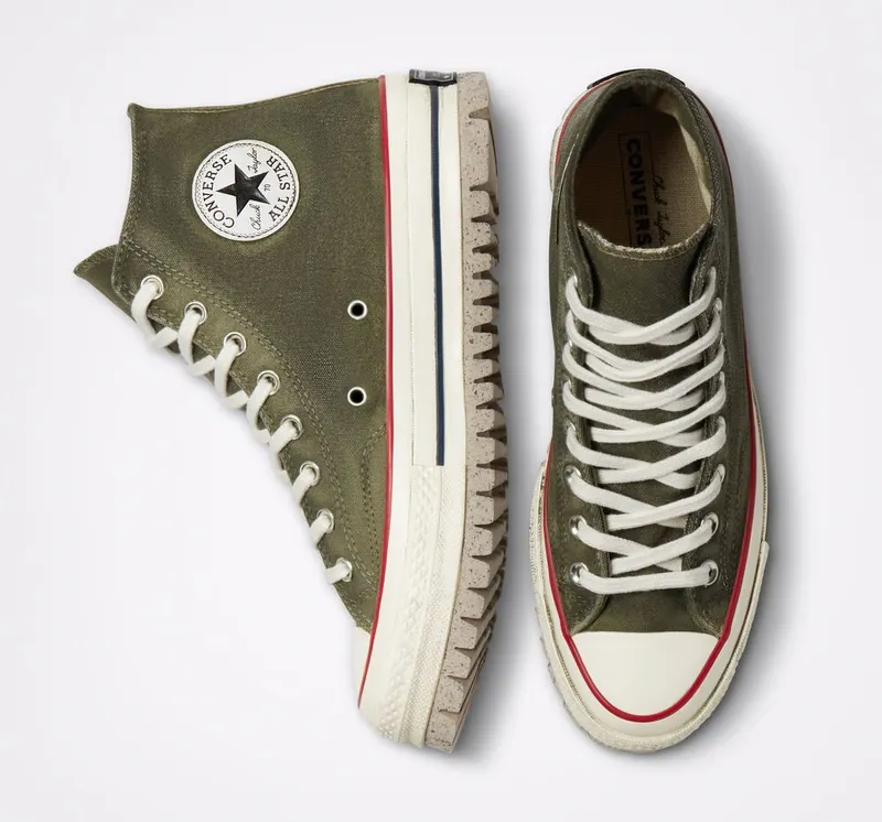 Converse Chuck 70 Trek Smoke In Forest Green Trek