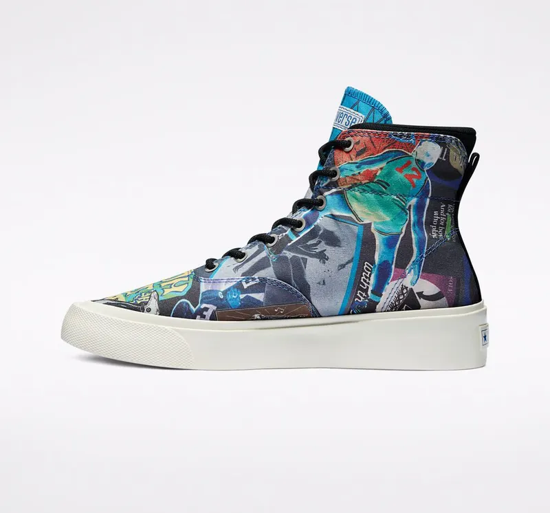 Converse Beat the World Skidgrip Egret/multi/zwart