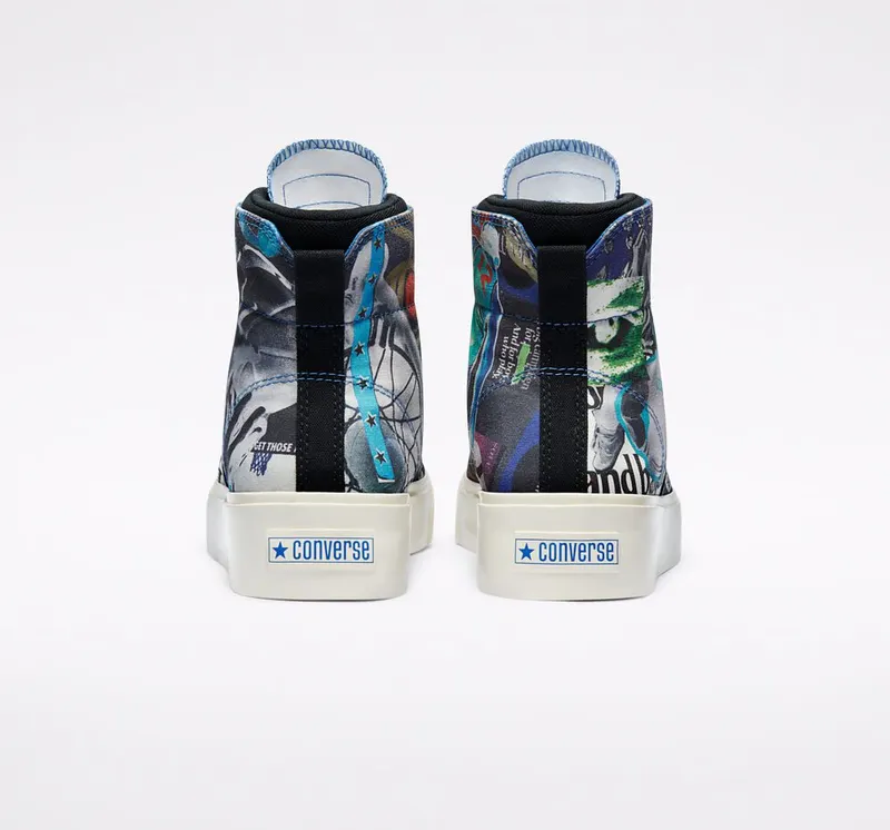 Converse Beat the World Skidgrip Egret/multi/zwart