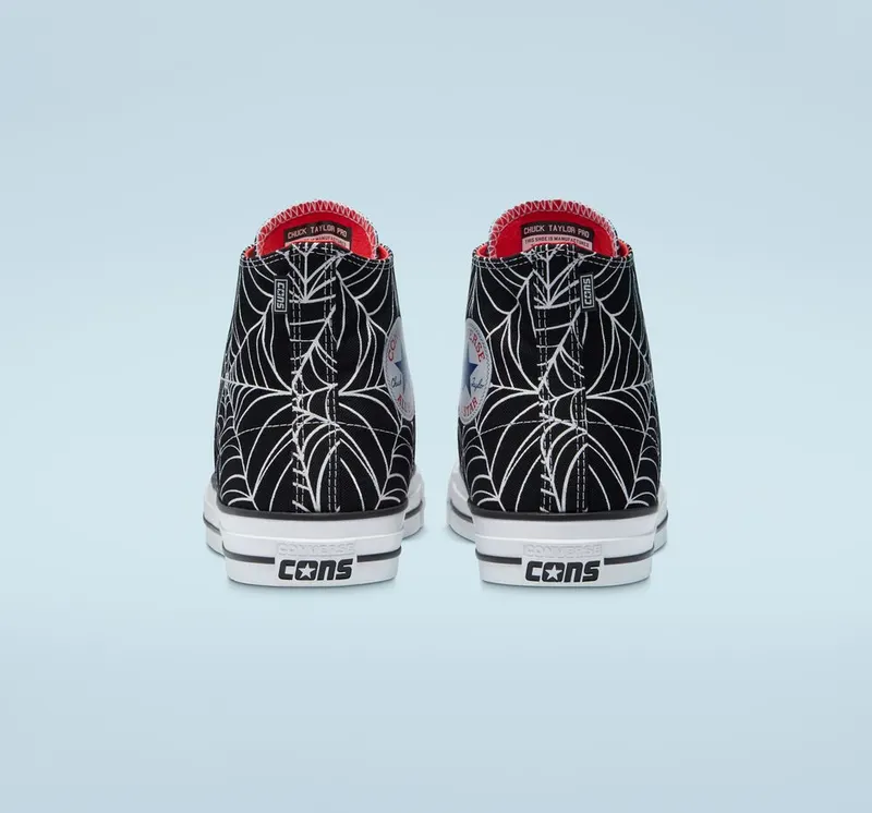 Converse Roll Up CTAS Pro Zwart/university Red/wit