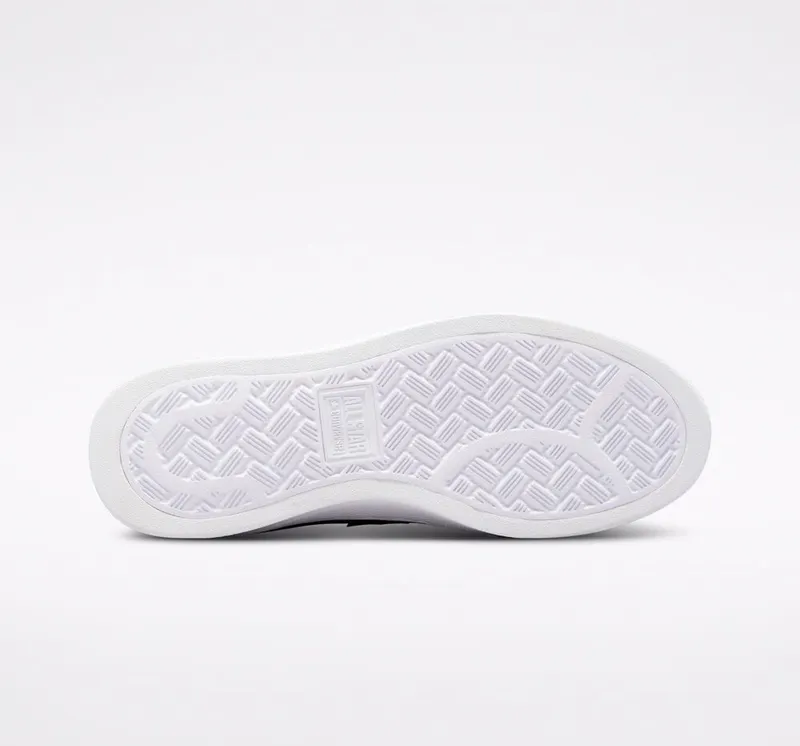 Converse Platform Pro Leather Zwart/zwart/wit