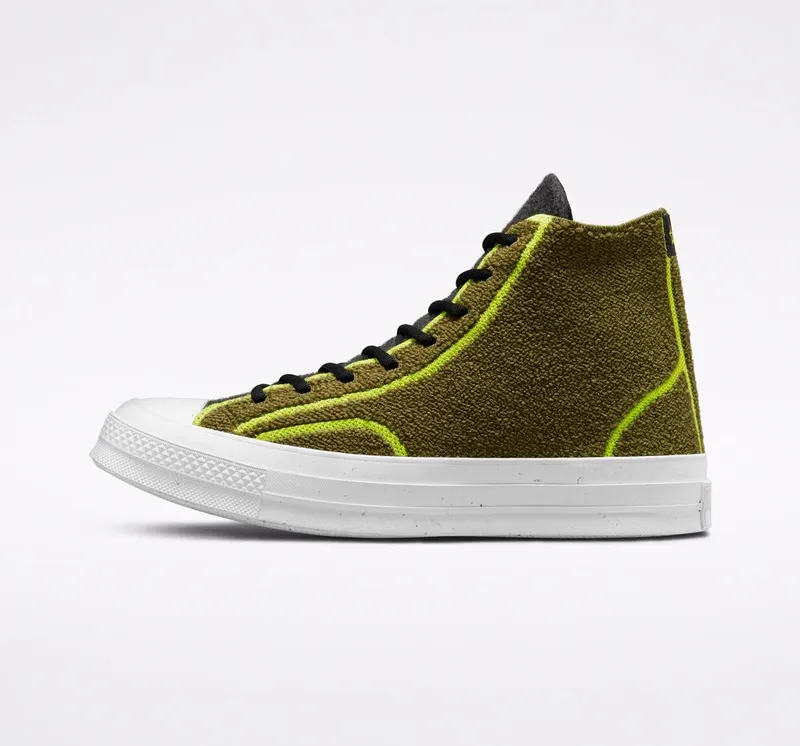 Converse Converse Renew Remix Chuck 70 Dark Moss/zwart/lime Twist