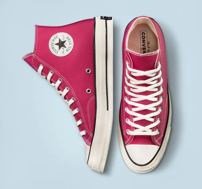 Converse Converse Color Vintage Canvas Chuck 70 Midnight Hibiscus/egret/zwart