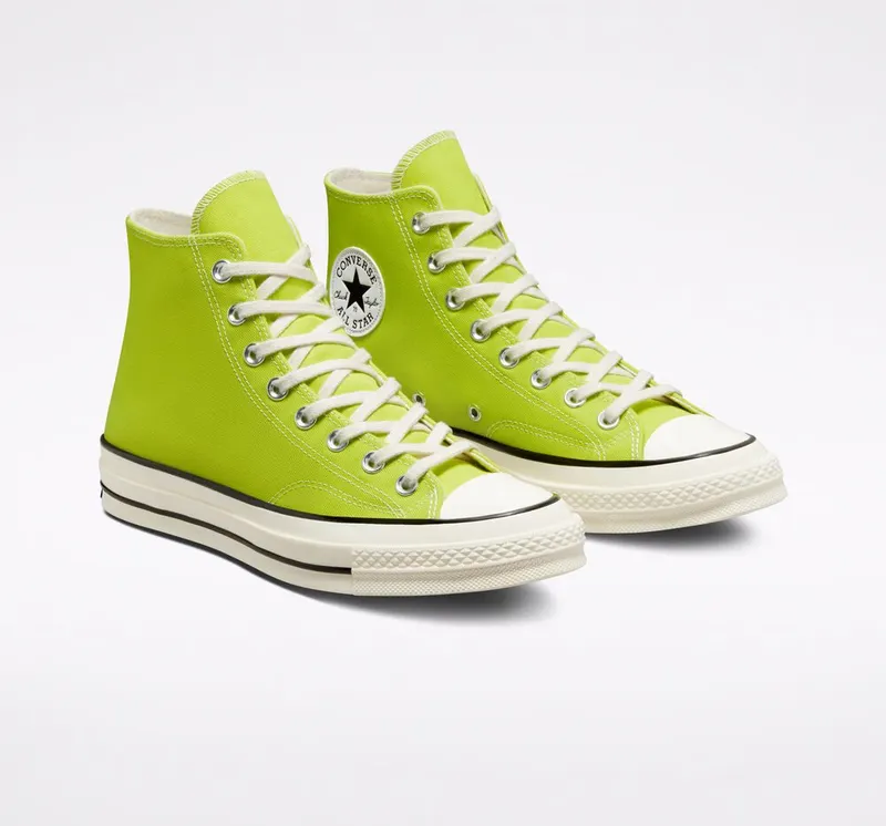 Converse Converse Color Vintage Canvas Chuck 70 Lime Twist/egret/zwart