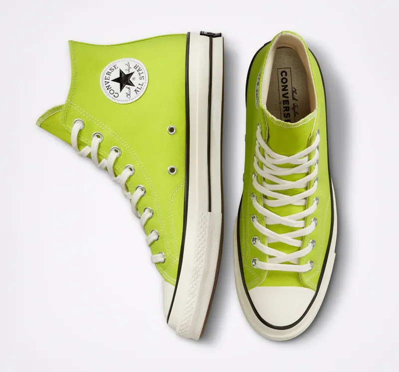Converse Converse Color Vintage Canvas Chuck 70 Lime Twist/egret/zwart