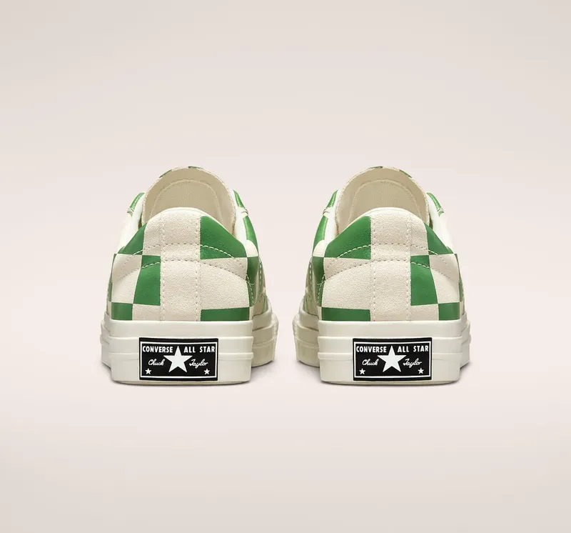 Converse One Star Blocked Wit/medium Green/wit