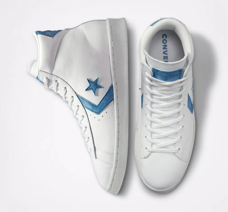 Converse Pro Leather Dip Dye White/dk Marina Blue/white