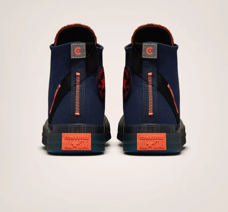 Converse Chuck Taylor All Star CX Rekbaar Canvas Midnight Navy/zwart/wild Mango