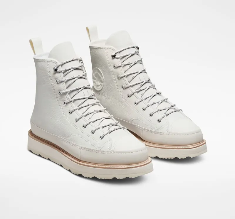 Converse Chuck Taylor Crafted Boot Egret/natural Ivory/prime Pink