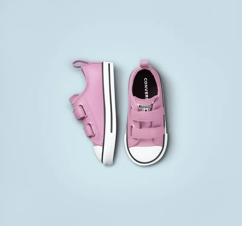 Converse Elevated Leather Easy-On Chuck Taylor All Star Magic Flamingo/wit/zwart
