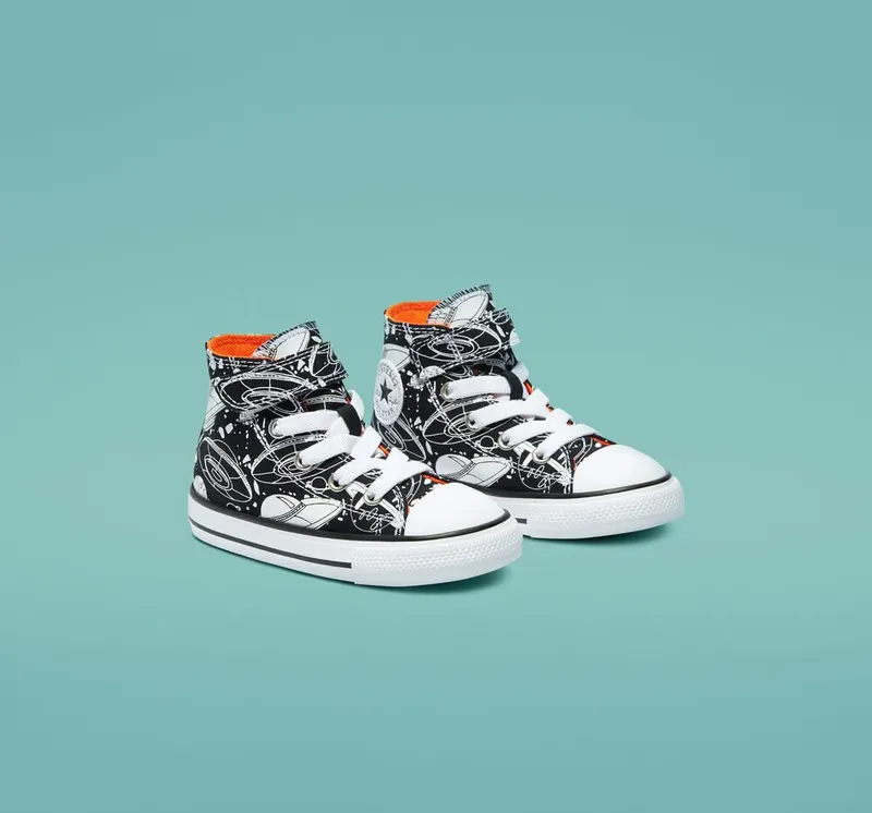 Converse Space Kid Easy-On Chuck Taylor All Star Zwart/wit/zwart