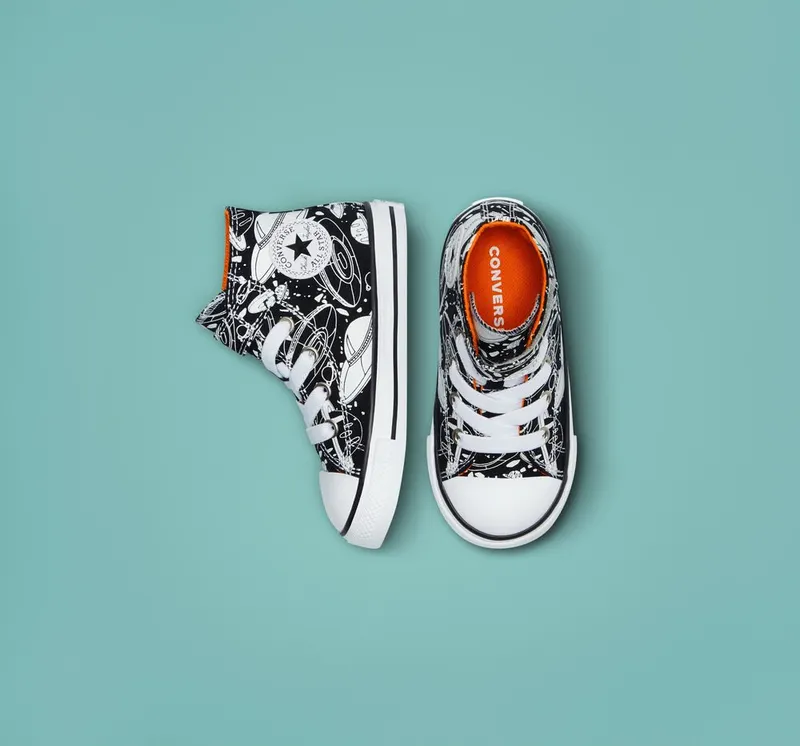 Converse Space Kid Easy-On Chuck Taylor All Star Zwart/wit/zwart