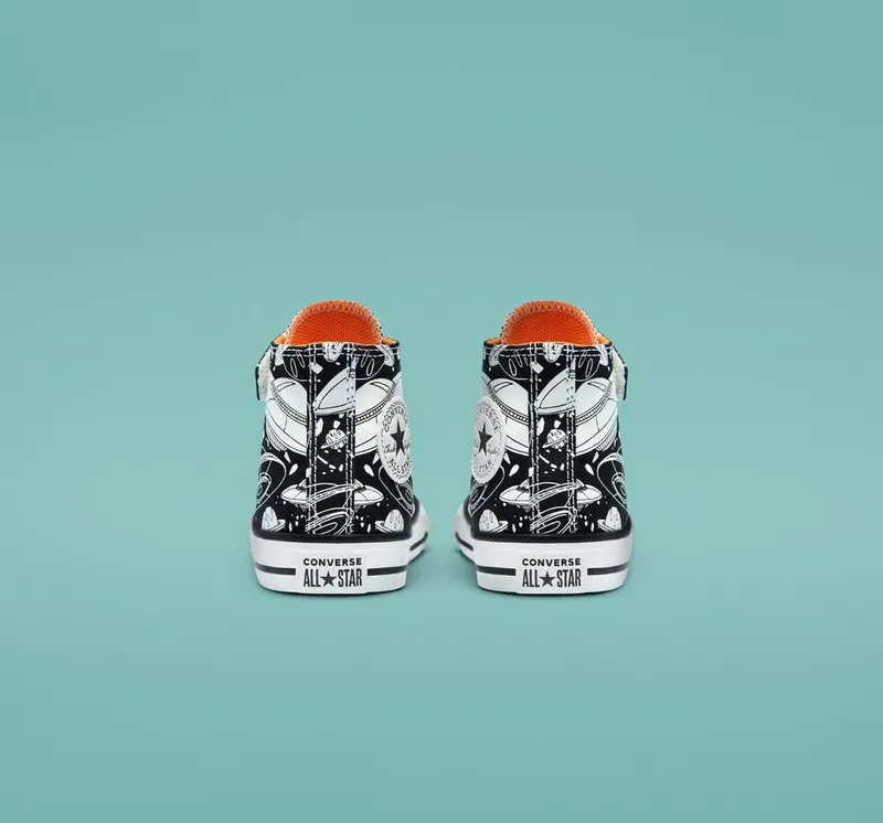 Converse Space Kid Easy-On Chuck Taylor All Star Zwart/wit/zwart