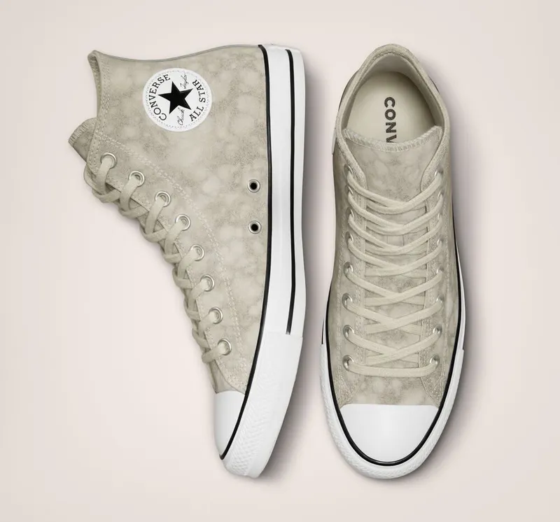 Converse Chuck Taylor All Star Distressed Leather Light Bone/papyrus
