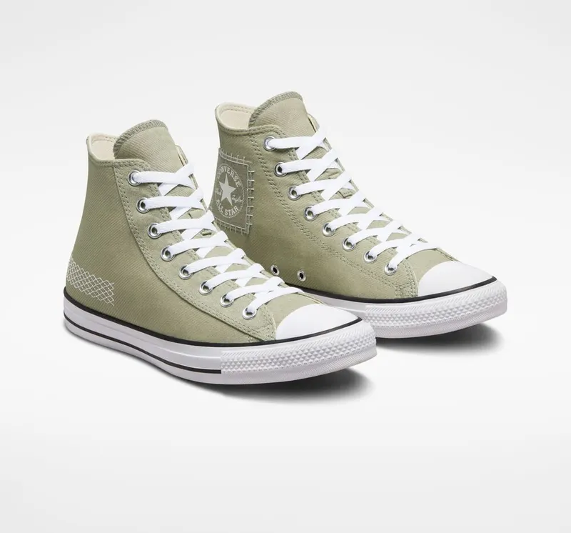 Converse Chuck Taylor All Star Denim Patchwork Light Field Surplus/wit