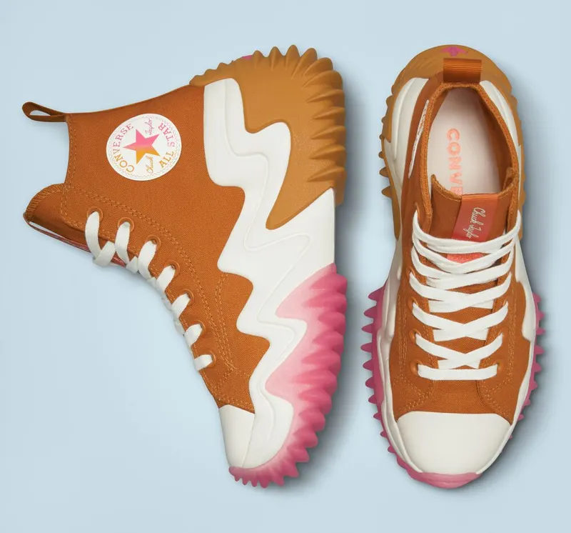 Converse Run Star Motion Desert Gradient Monarch/strawberry Jam/egret