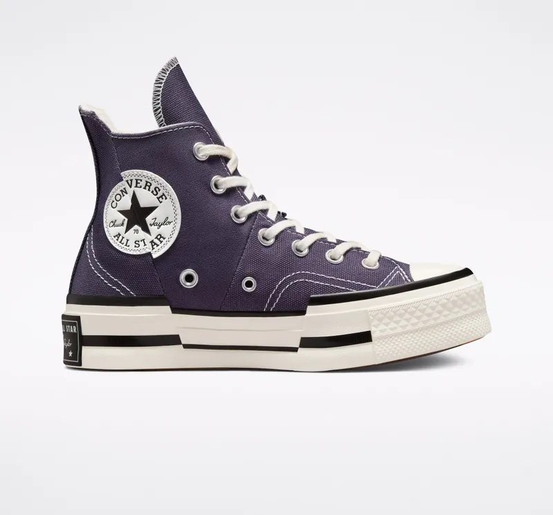 Converse Chuck 70 Plus Dark Raisin/egret/zwart