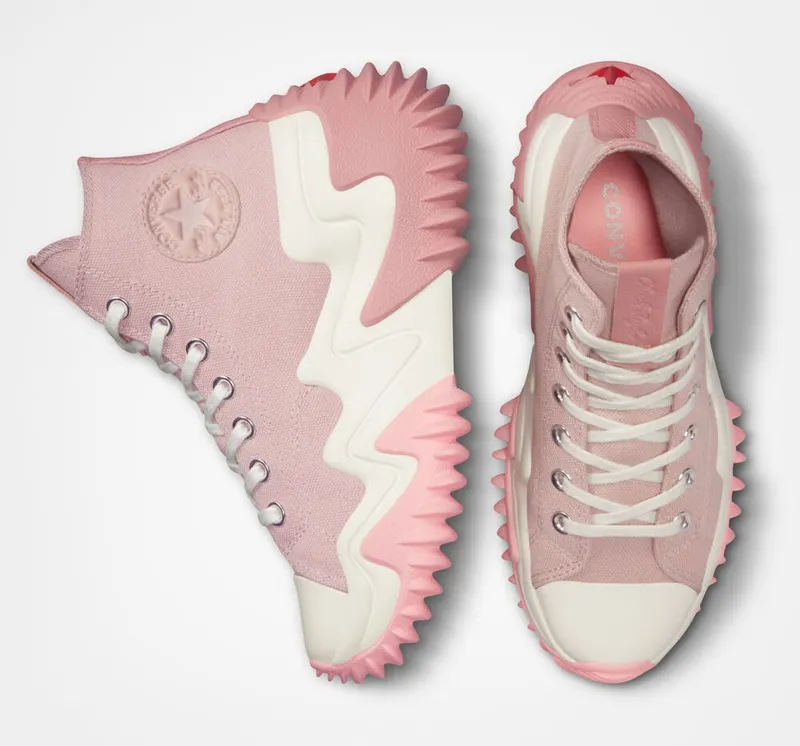 Converse Run Star Motion Platform Stone Mauve/rust Pink