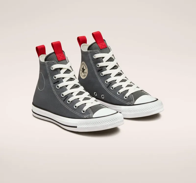 Converse Chuck Taylor All Star Relaxed Classic Iron Grey/university Red/egret
