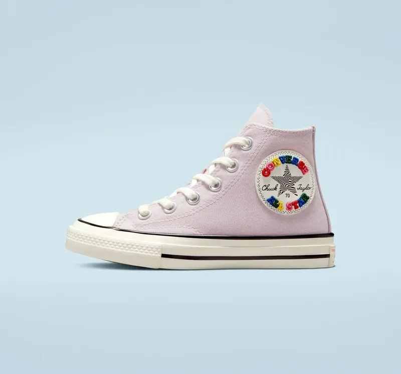 Converse Chuck 70 Happy Patch Barely Rose/zwart/egret