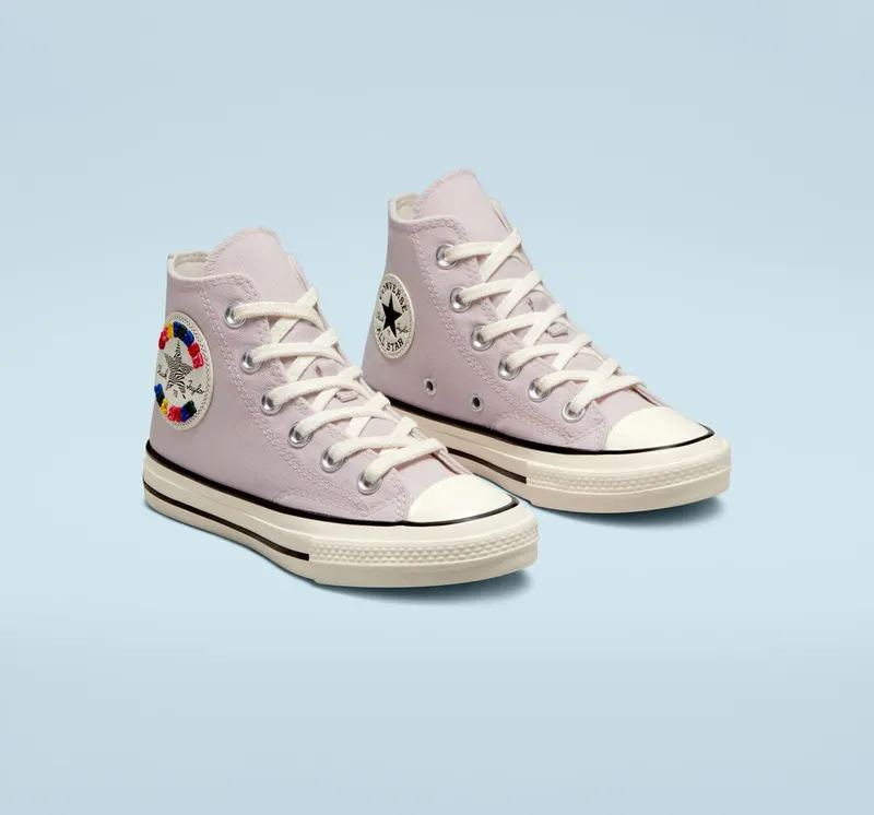Converse Chuck 70 Happy Patch Barely Rose/zwart/egret