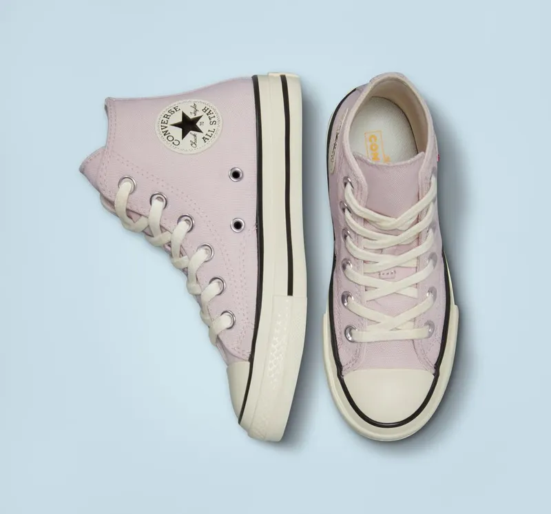 Converse Chuck 70 Happy Patch Barely Rose/zwart/egret