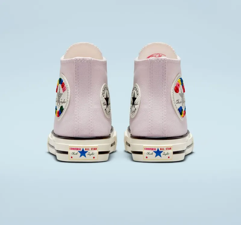 Converse Chuck 70 Happy Patch Barely Rose/zwart/egret