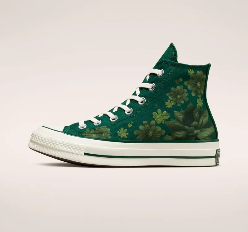 Converse Chuck 70 Desert Floral Midnight Clover/zwart/egret