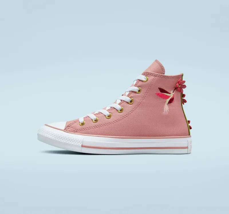Converse Chuck Taylor All Star 3D Blooms & Hummingbirds Rust Pink/madder Pink